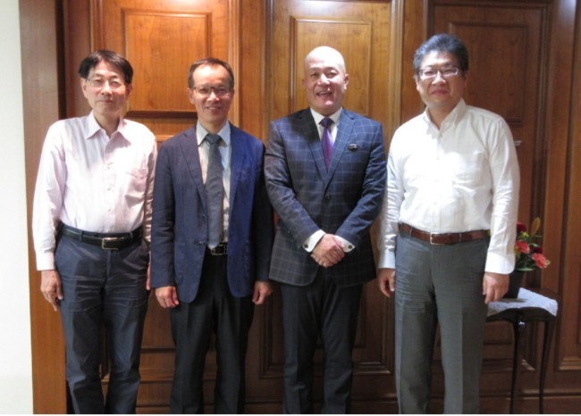 台湾の聯誠國際専利商標聯合事務所 ご来所時の様子