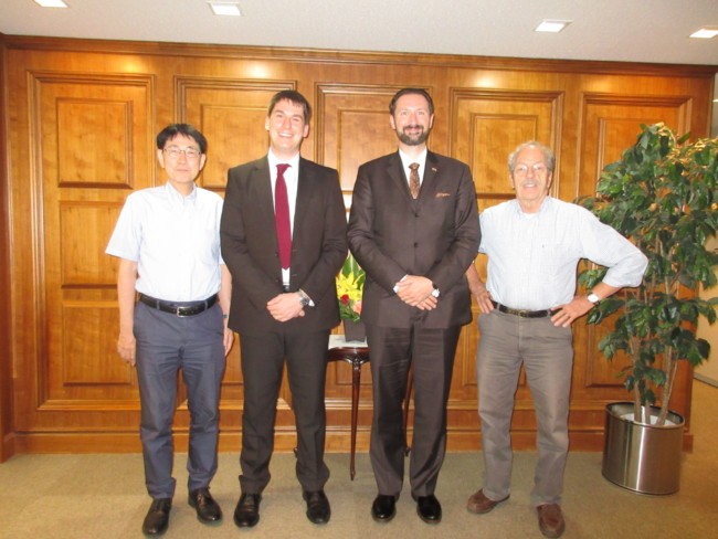 イギリスのCHAPMAN IP LIMITED ご来所時の様子