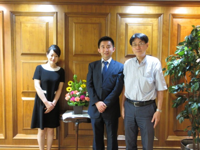 中国の北京三友知識産権代理有限公司 ご来所時の様子
