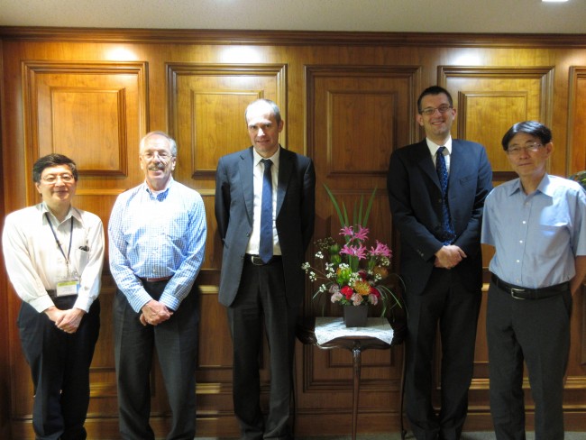 ドイツのPFENNING, MEINIG & PARTNER ご来所時の様子