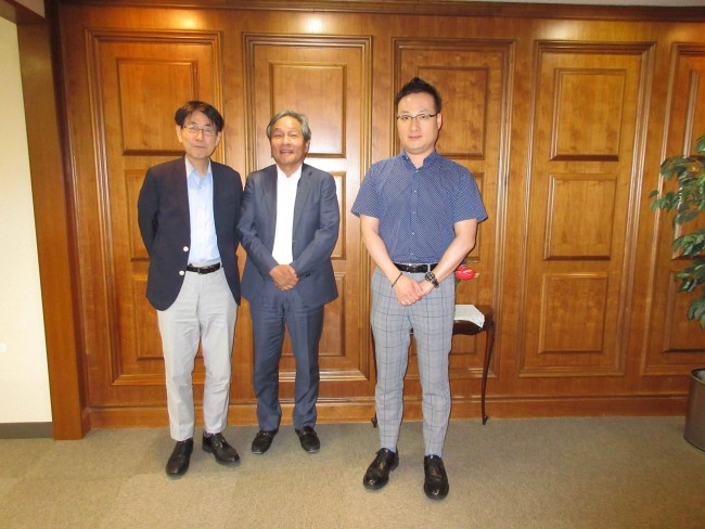 韓国のHA & HA ご来所時の様子