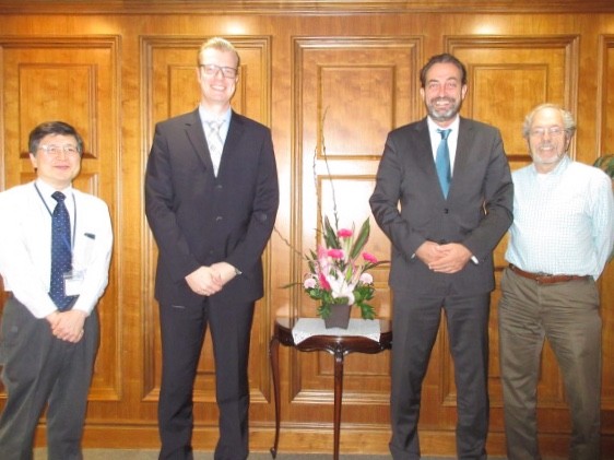 ドイツのWITTE, WELLER & PARTNER ご来所時の様子