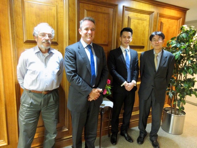 オーストラリアのSPRUSON & FERGUSON ご来所時の様子