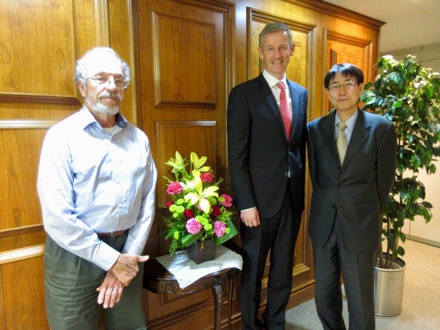 ドイツのHOEFER & PARTNER ご来所時の様子