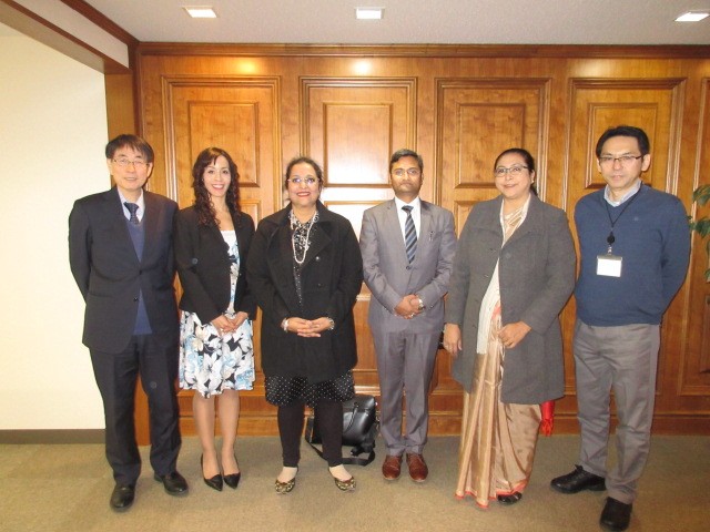 インドのL.S.DAVAR ご来所時の様子