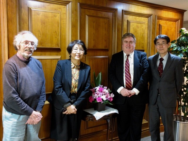 オーストラリアのSHELSTON IP PTY LIMITED ご来所時の様子