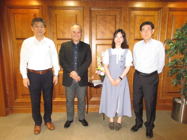 台湾のHubert Hsu & Associates ご来所時の様子