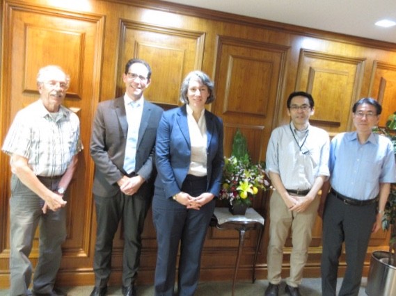 イギリスのBECK GREENER ご来所時の様子