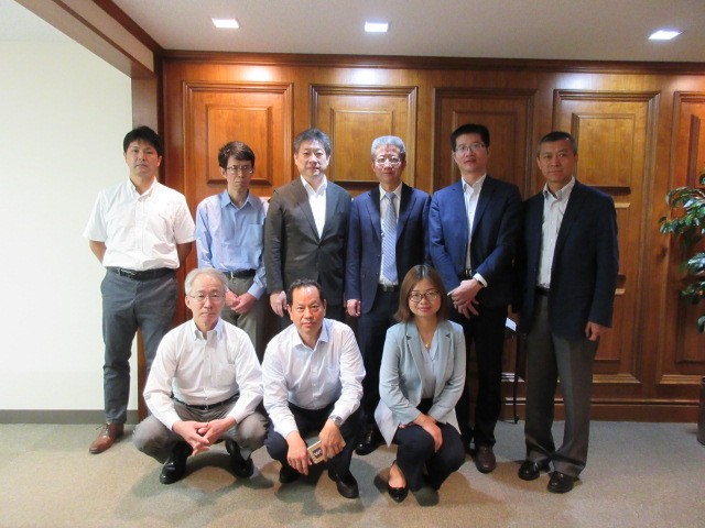 中国のCCPIT PATENT AND TRADEMARK LAW OFFICE ご来所時の様子