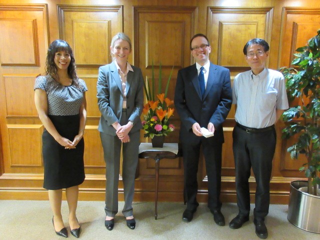 イギリスのMARKS & CLERK ご来所時の様子