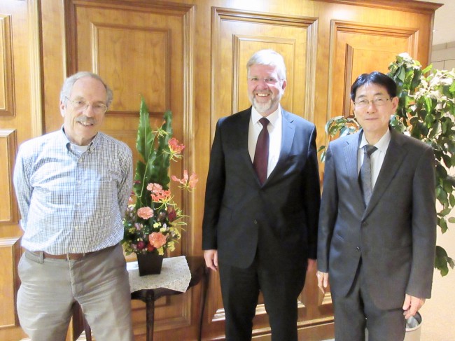 ドイツのGEYER FEHNERS & PARTNER ご来所時の様子