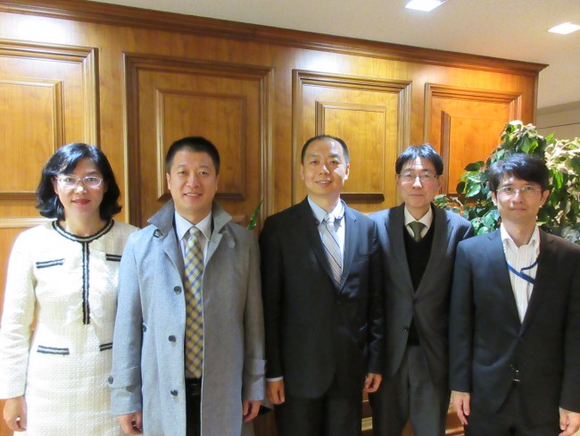 中国の北京三友知識産権代理有限公司 ご来所時の様子