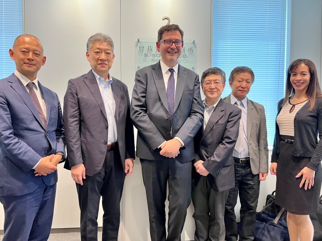 フランスのPLASSERAUD IP ご来所時の様子